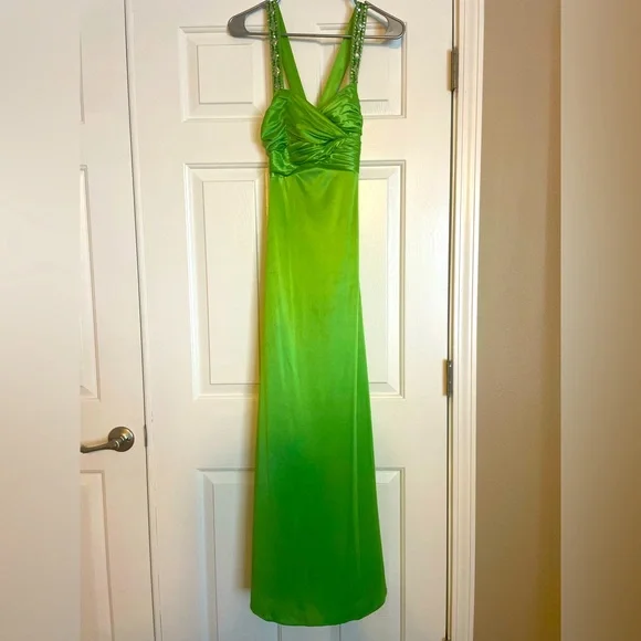 Hailey Logan Dresses | Lime Green Formal Dress | Color: Green | Size: 4 | Mdevalencia's Closet